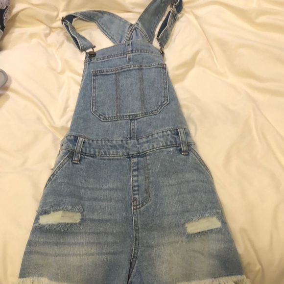 Target Denim - shorts overalls